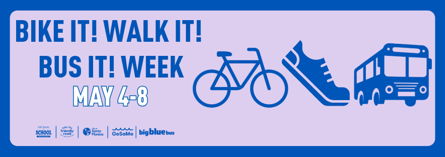 Bike it! Walk it! Bus it! Week